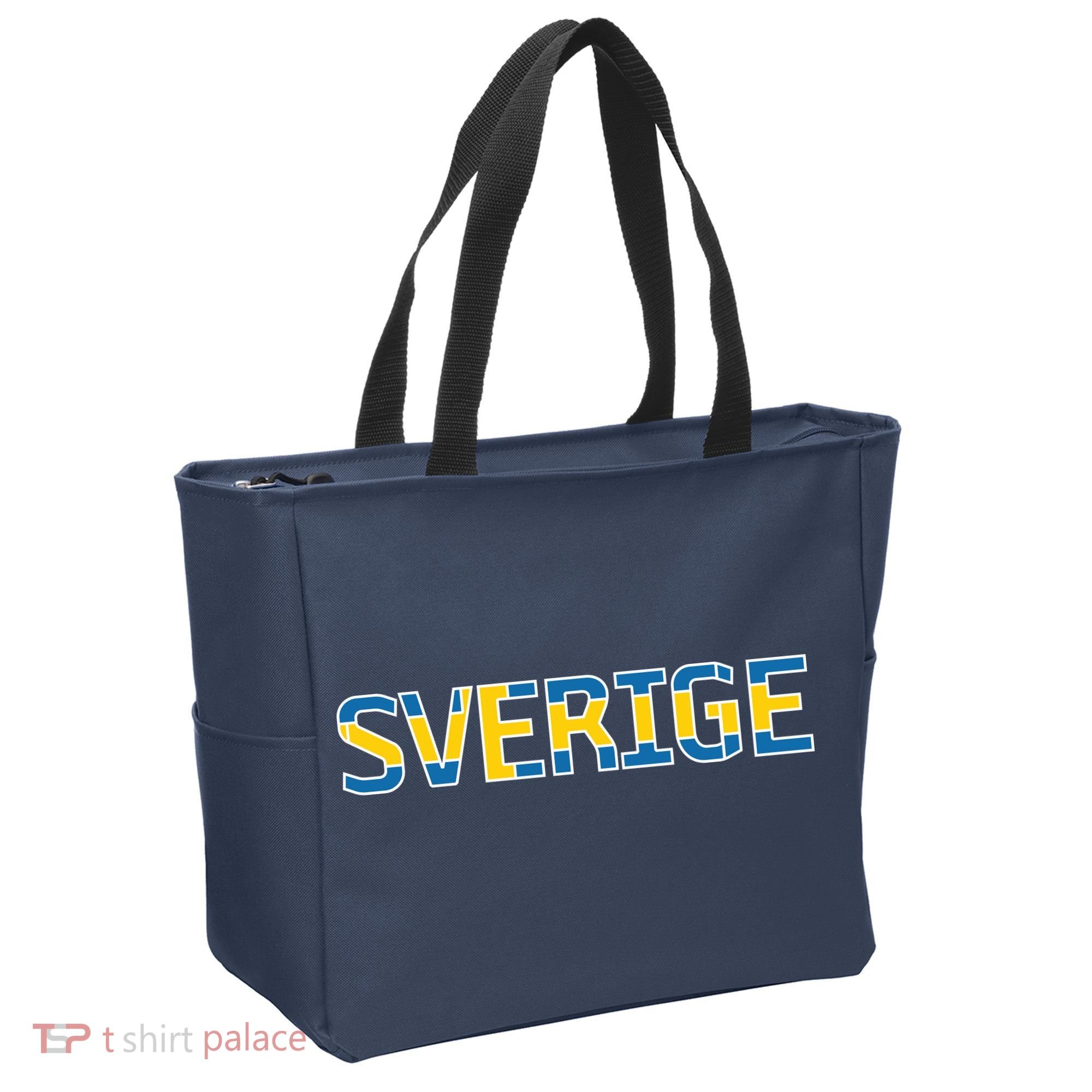 Sverige Sweden Flag Tote Bag