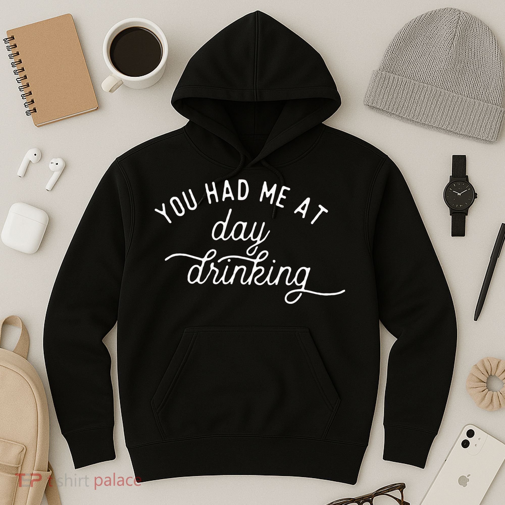 Summer Vacation Funny You Had Me At Day Drinking Hoodie