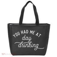 Summer Vacation Funny You Had Me At Day Drinking Tote Bag thumb 0