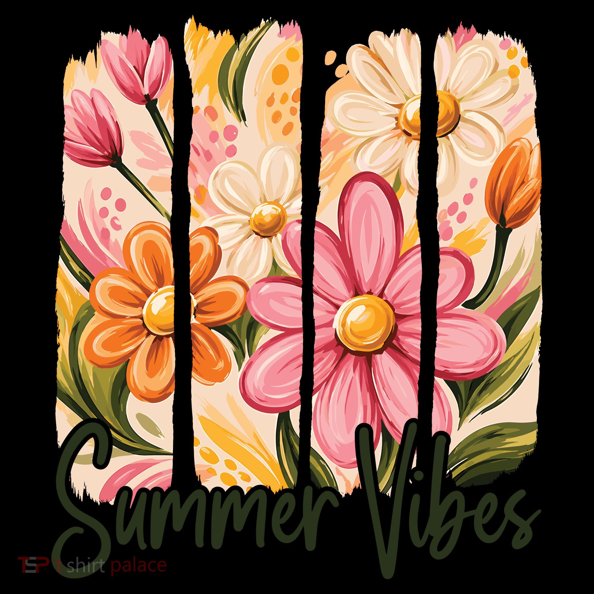 Summer Vibes Floral Beach Life Coffee Mug