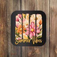 Summer Vibes Floral Beach Life Coaster thumb 0