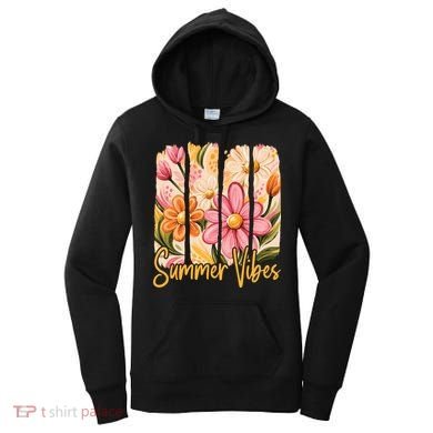 Summer Vibes Floral Beach Life Women's Hoodie