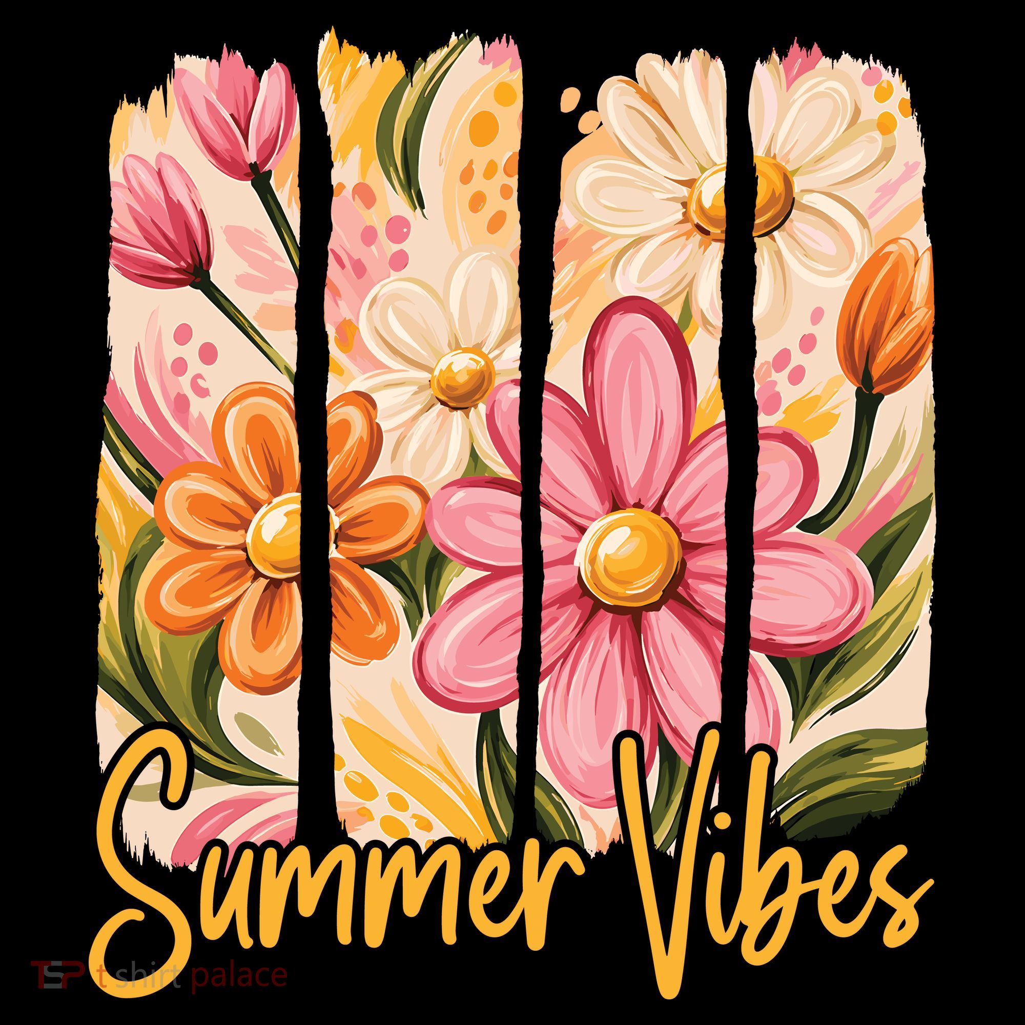 Summer Vibes Floral Beach Life Women's Hoodie