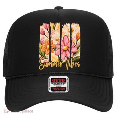 Summer Vibes Floral Beach Life Hat