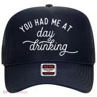 Summer Vacation Funny You Had Me At Day Drinking Hat thumb 0