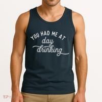 Summer Vacation Funny You Had Me At Day Drinking Tank Top thumb 3