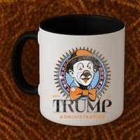Smart Voter Funny Clown Car Anti Trump Administration Coffee Mug thumb 2