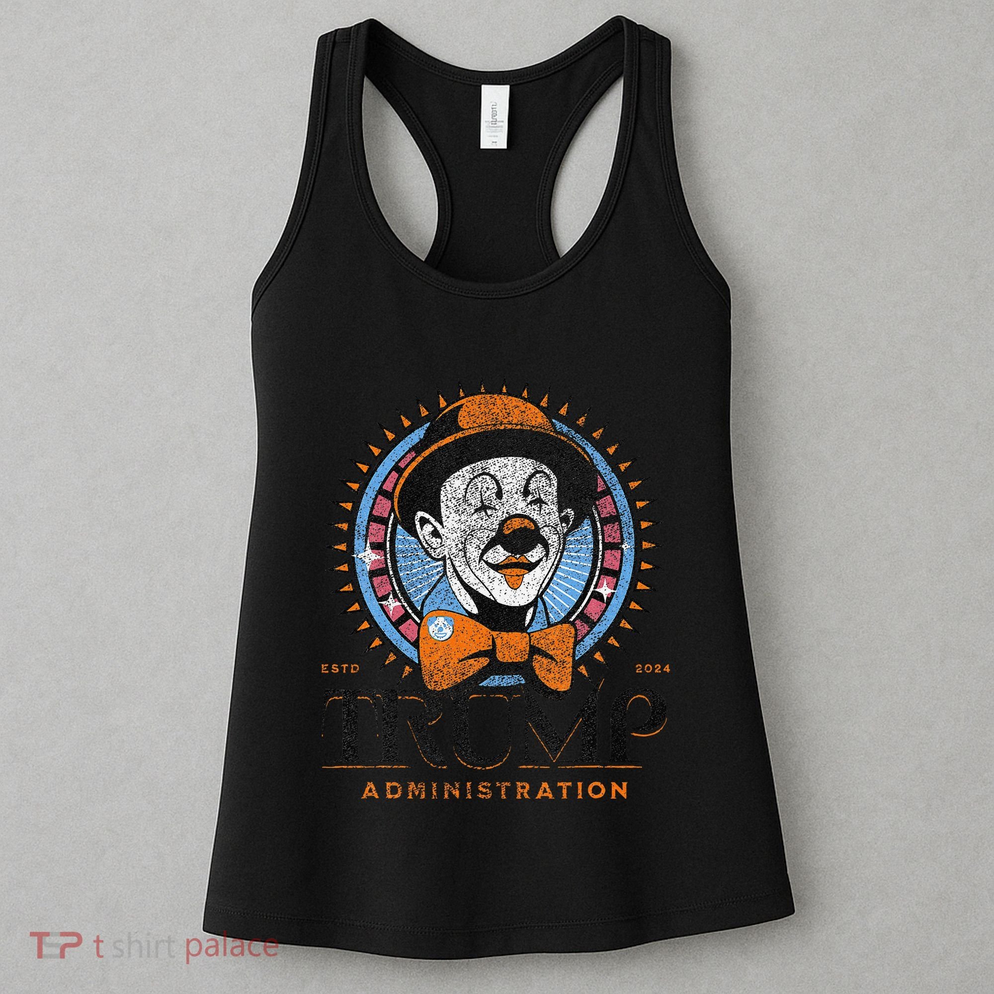 Smart Voter Funny Clown Car Anti Trump Administration Women's Tank Top