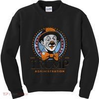Smart Voter Funny Clown Car Anti Trump Administration Kids Sweatshirt thumb 0