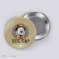 Smart Voter Funny Clown Car Anti Trump Administration Button thumb 0