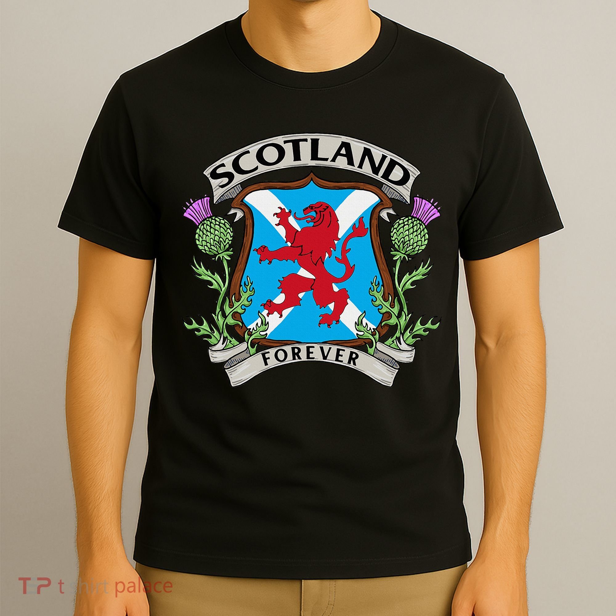 Scottish Vintage Flag Scotland T-Shirt