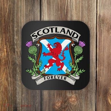 Scottish Vintage Flag Scotland Coaster