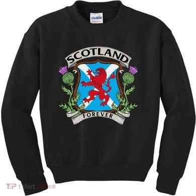 Scottish Vintage Flag Scotland Kids Sweatshirt