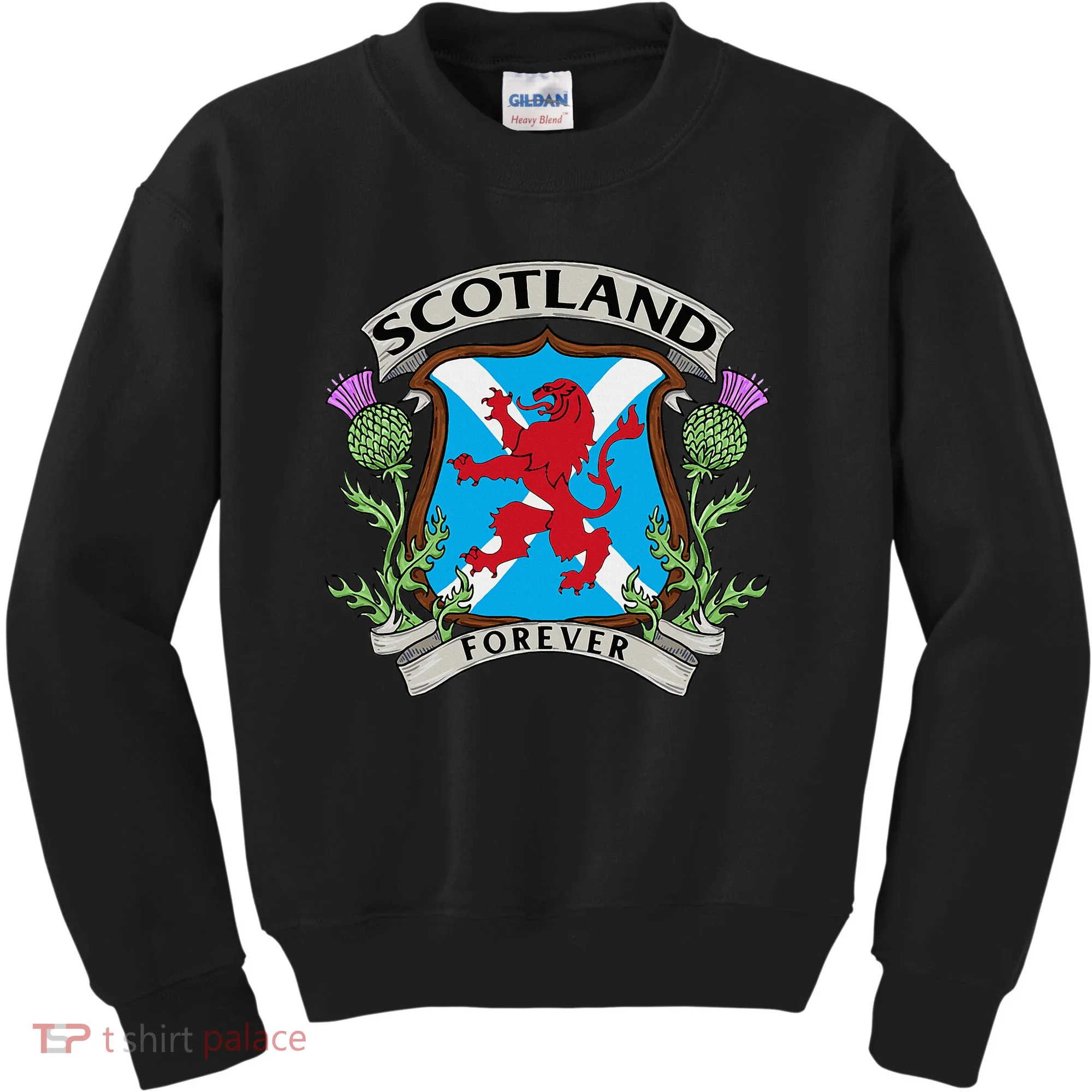 Scottish Vintage Flag Scotland Kids Sweatshirt