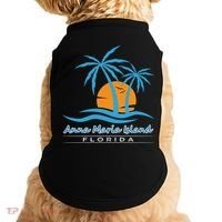 Summer Vacation Florida Anna Maria Island Beach Funny Gift Doggie Tank thumb 0