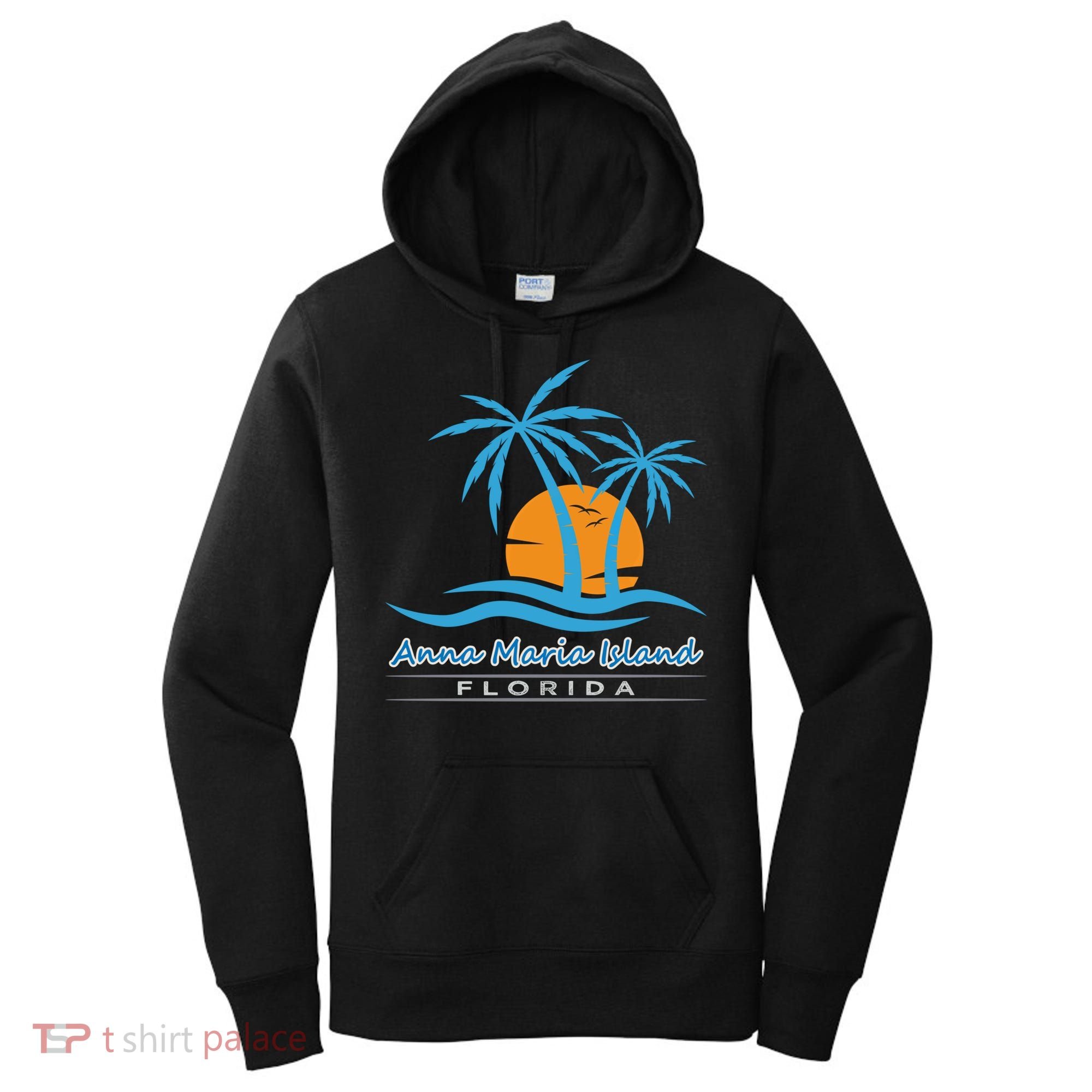 Summer Vacation Florida Anna Maria Island Beach Funny Gift Women's Hoodie