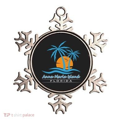 Summer Vacation Florida Anna Maria Island Beach Funny Gift Ornament
