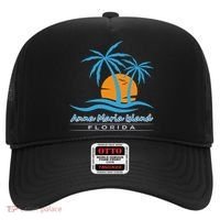 Summer Vacation Florida Anna Maria Island Beach Funny Gift Hat thumb 0