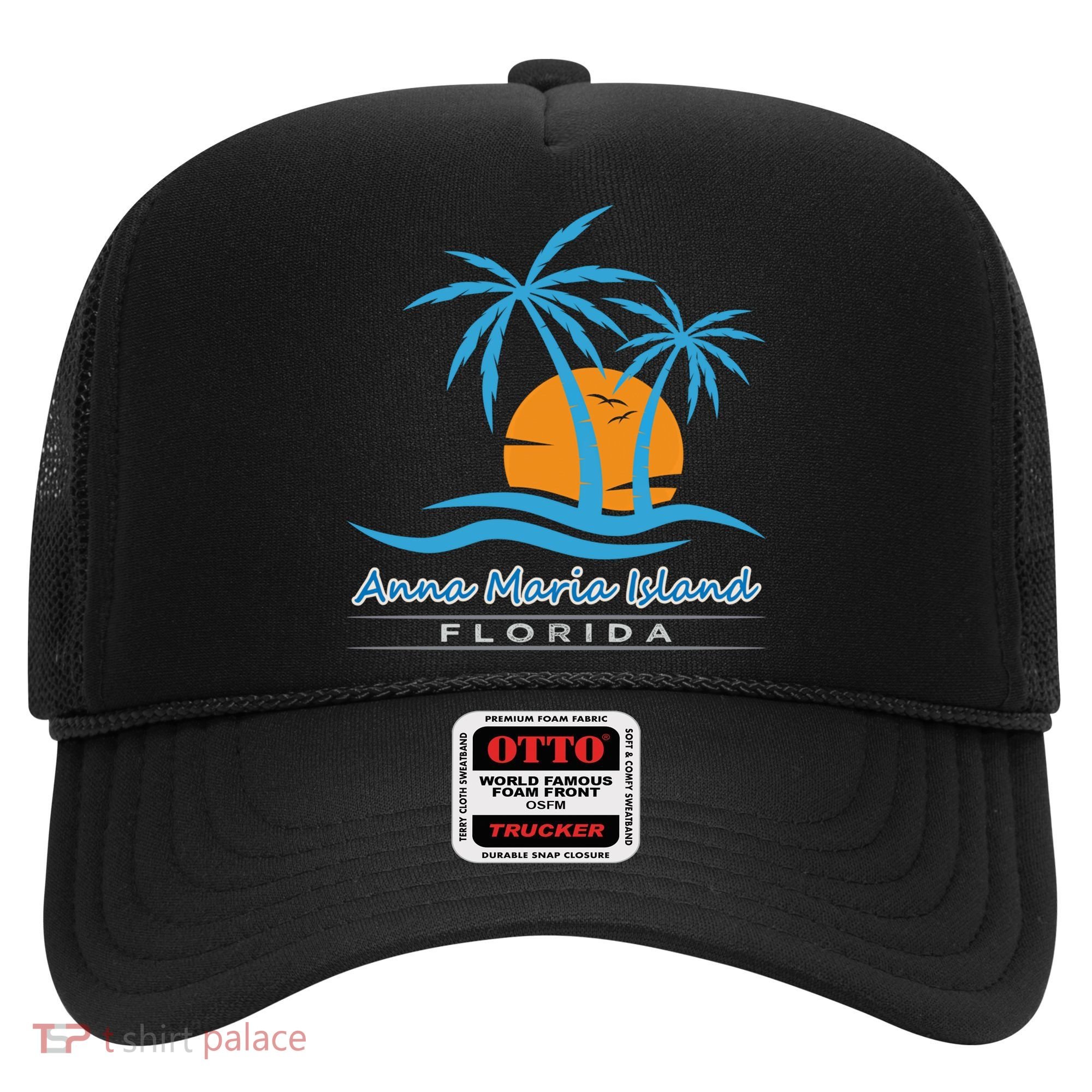 Summer Vacation Florida Anna Maria Island Beach Funny Gift Hat