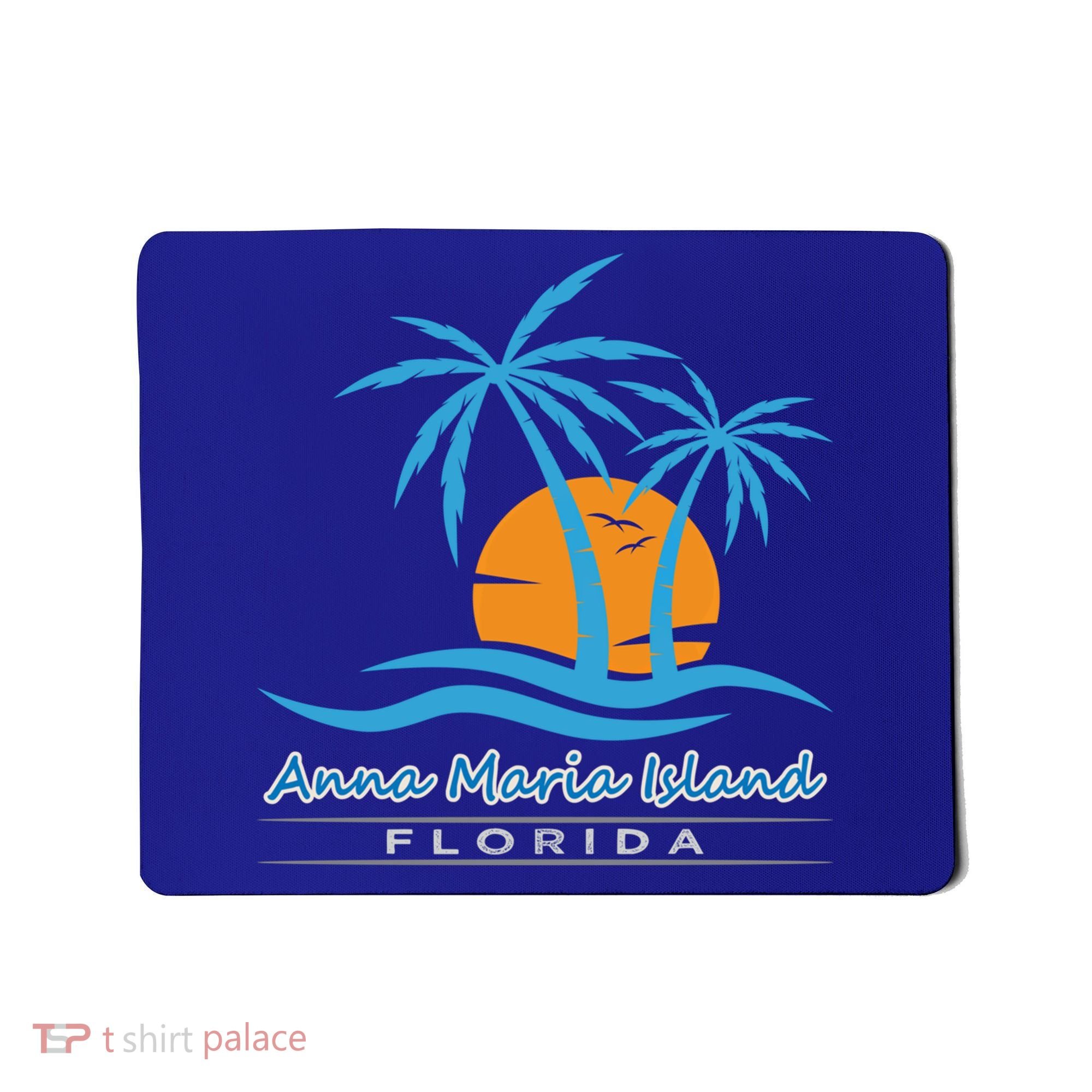 Summer Vacation Florida Anna Maria Island Beach Funny Gift Mousepad