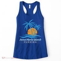 Summer Vacation Florida Anna Maria Island Beach Funny Gift Women's Tank Top thumb 0