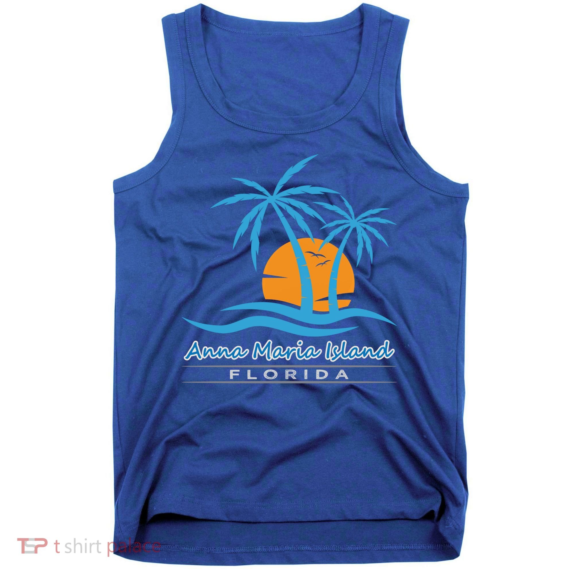 Summer Vacation Florida Anna Maria Island Beach Funny Gift Tank Top