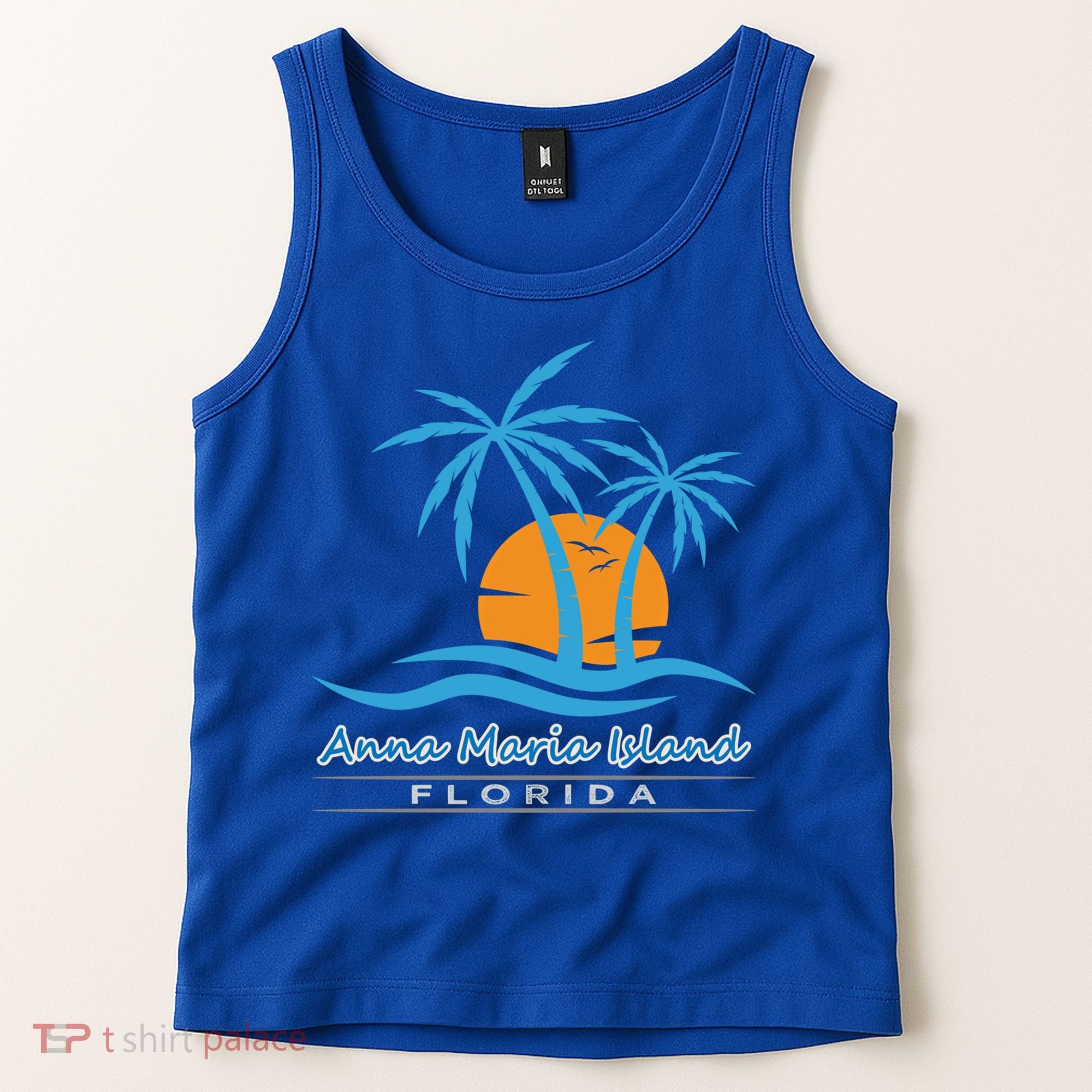 Summer Vacation Florida Anna Maria Island Beach Funny Gift Tank Top