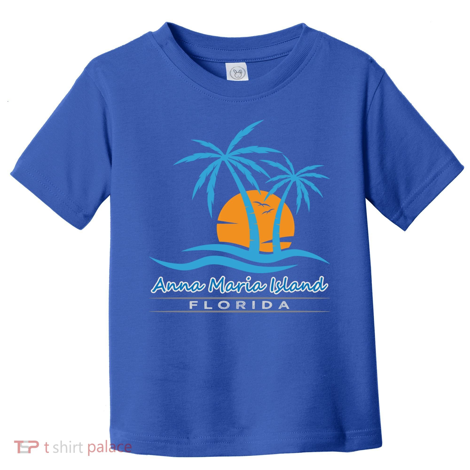 Summer Vacation Florida Anna Maria Island Beach Funny Gift Toddler T-Shirt
