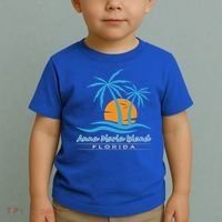 Summer Vacation Florida Anna Maria Island Beach Funny Gift Toddler T-Shirt thumb 2