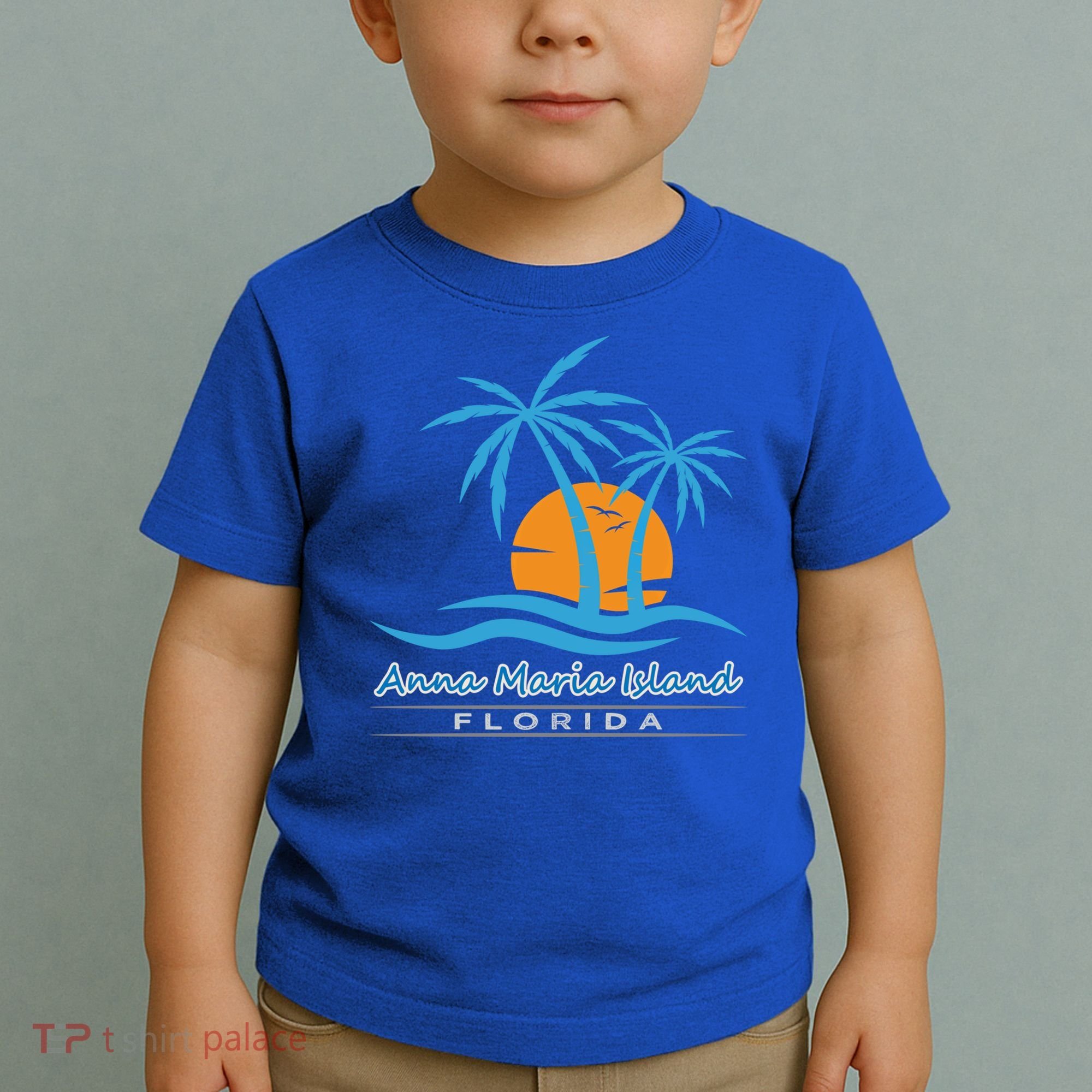 Summer Vacation Florida Anna Maria Island Beach Funny Gift Toddler T-Shirt
