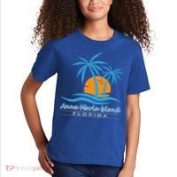 Summer Vacation Florida Anna Maria Island Beach Funny Gift Kids T-Shirt thumb 2