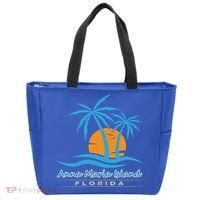 Summer Vacation Florida Anna Maria Island Beach Funny Gift Tote Bag thumb 0