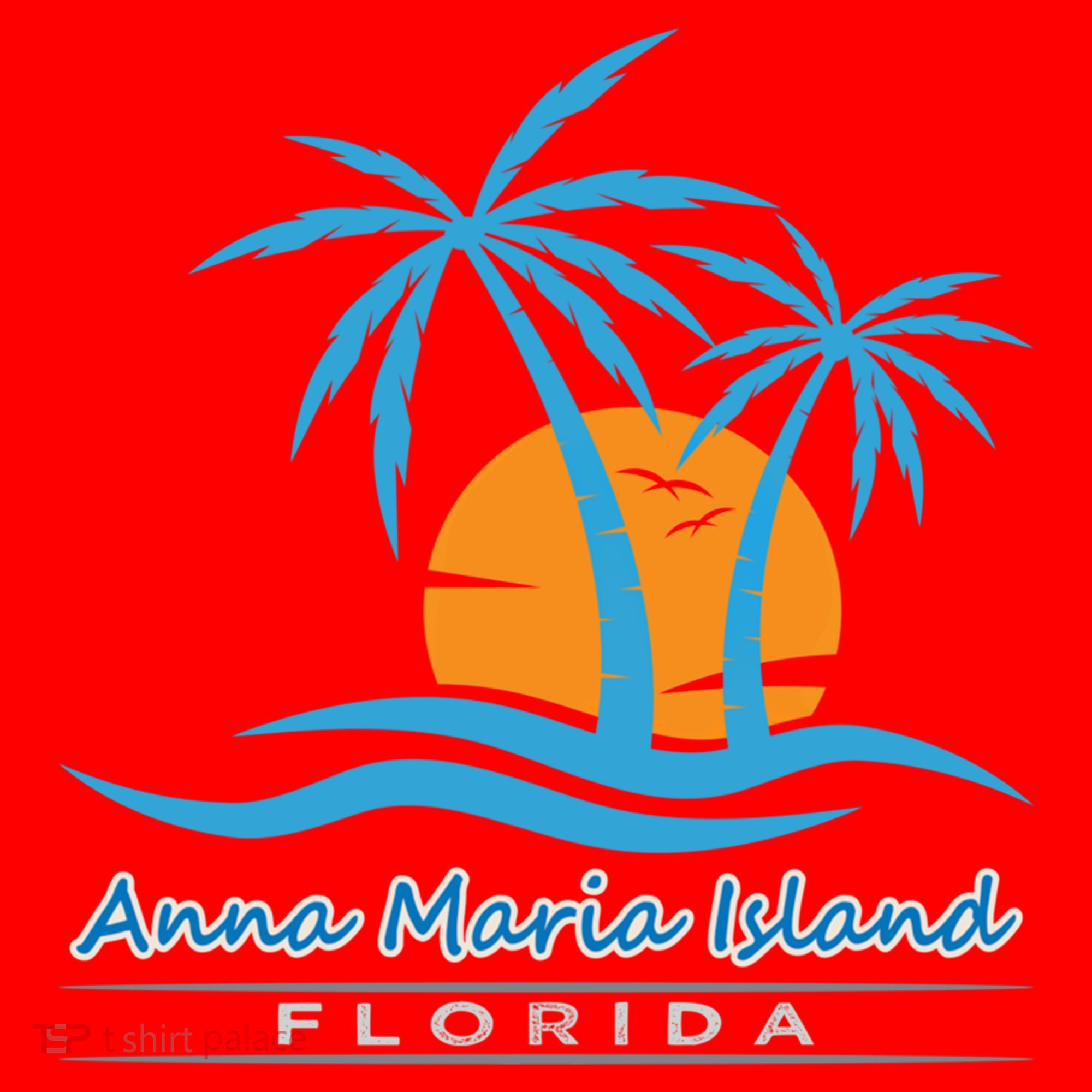Summer Vacation Florida Anna Maria Island Beach Funny Gift Santa Hat