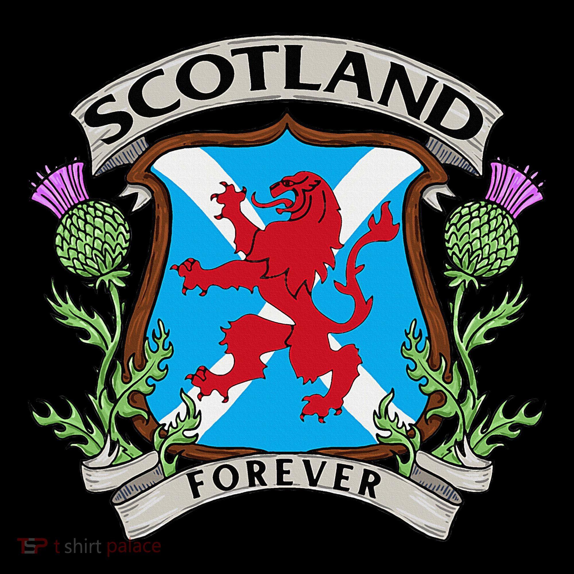 Scottish Vintage Flag Scotland T-Shirt