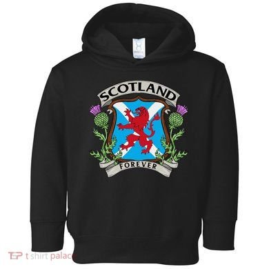 Scottish Vintage Flag Scotland Toddler Hoodie