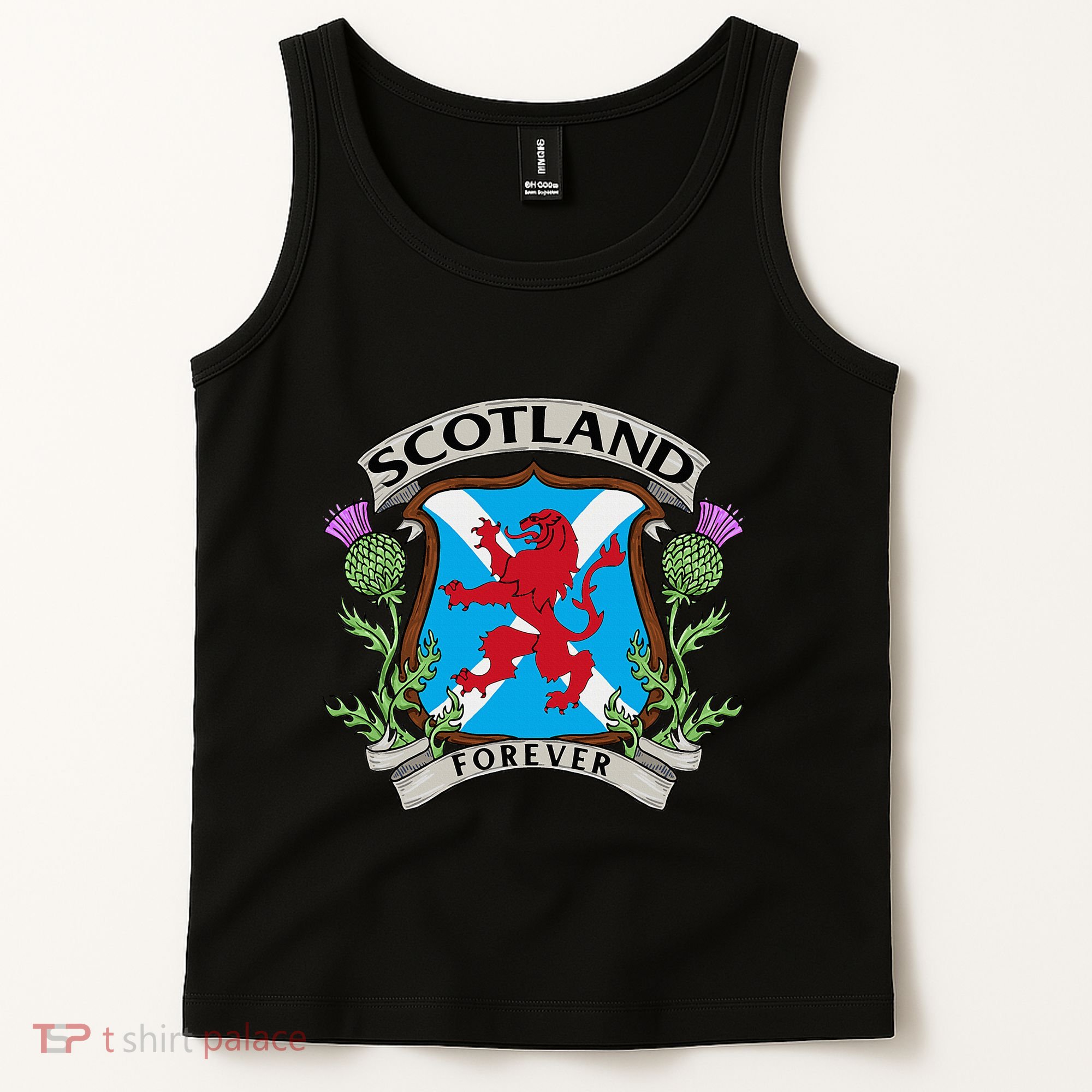 Scottish Vintage Flag Scotland Tank Top