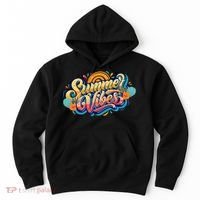 Summer Vibes Family Beach Summer Holiday Hoodie thumb 0
