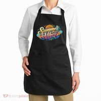 Summer Vibes Family Beach Summer Holiday Apron thumb 2