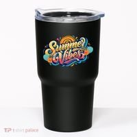 Summer Vibes Family Beach Summer Holiday Tumbler thumb 0