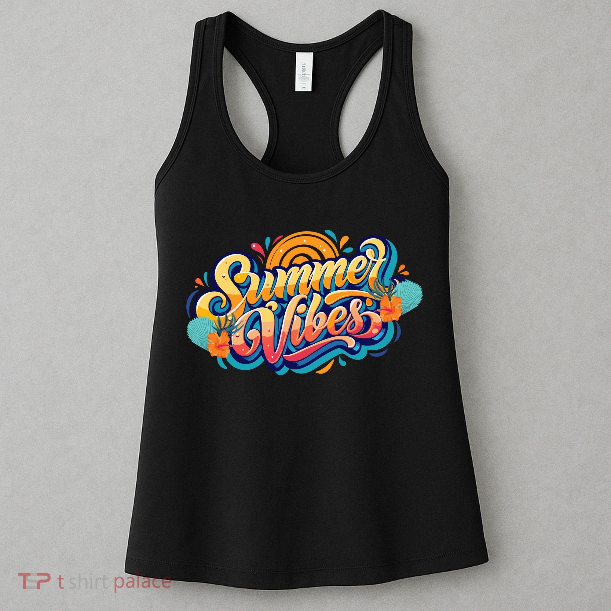 Summer Vibes Family Beach Summer Holiday Women's Tank Top
