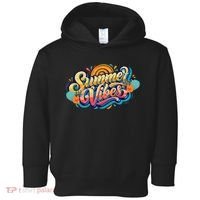 Summer Vibes Family Beach Summer Holiday Toddler Hoodie thumb 0