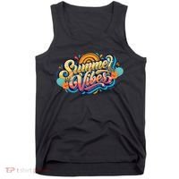Summer Vibes Family Beach Summer Holiday Tank Top thumb 0