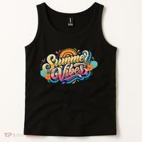 Summer Vibes Family Beach Summer Holiday Tank Top thumb 2