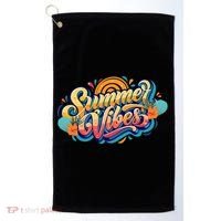Summer Vibes Family Beach Summer Holiday Golf Towel thumb 0