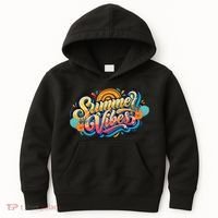 Summer Vibes Family Beach Summer Holiday Kids Hoodie thumb 0