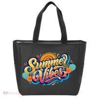 Summer Vibes Family Beach Summer Holiday Tote Bag thumb 0