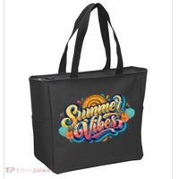 Summer Vibes Family Beach Summer Holiday Tote Bag thumb 2