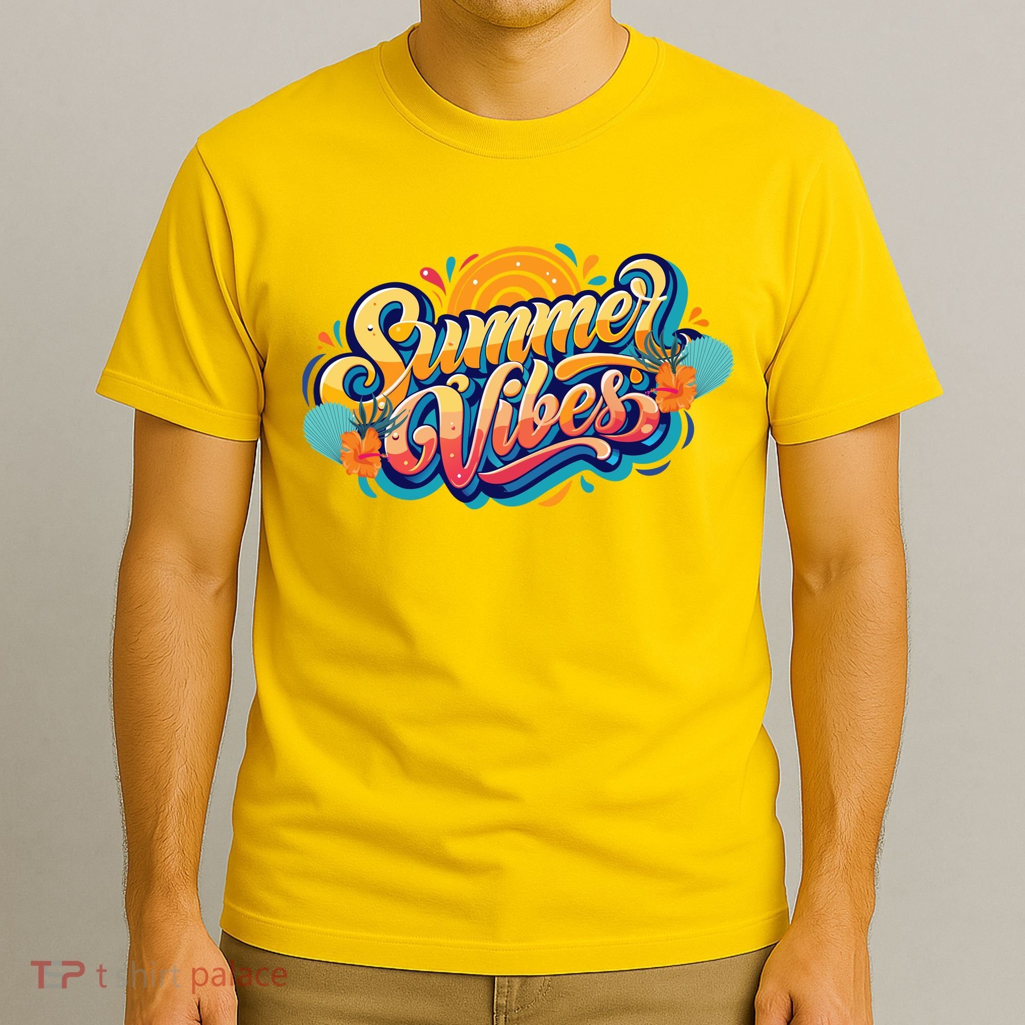 Summer Vibes Family Beach Summer Holiday T-Shirt