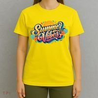 Summer Vibes Family Beach Summer Holiday T-Shirt thumb 4