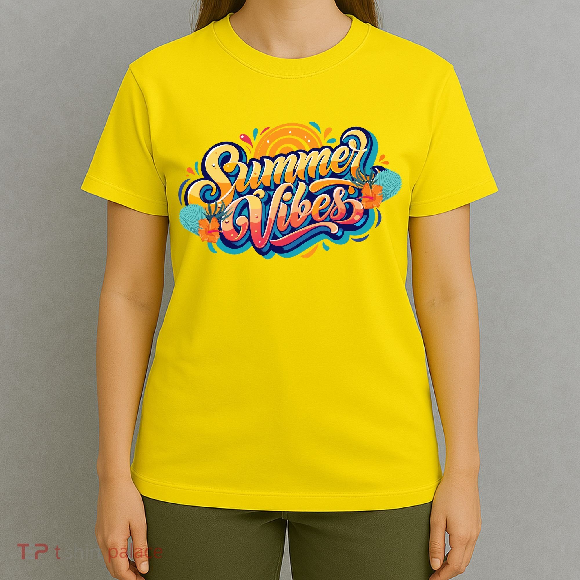Summer Vibes Family Beach Summer Holiday T-Shirt